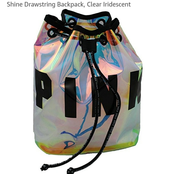 victoria secret drawstring backpack